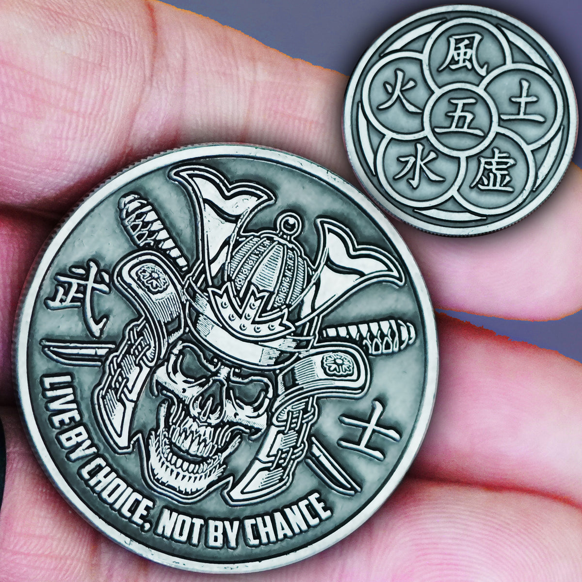 Miyamoto Musashi Coin - Ant. Silver – scylo