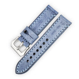 22mm Handmade Colored Distressed Leather Straps