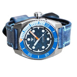 22mm Handmade Colored Distressed Leather Straps