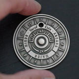 The Tarot Coin - World's First Fully Functional, Wearable Card Deck on a Coin!