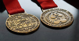 Coronavirus Inspired "2020 Finisher" COVID-19 Award Medal Gag Gift, Perfect Gift for Him, Gift for Her, Holiday Gift, White Elephant
