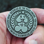 Dickhead of the Year Award Challenge Coin